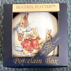 Hummel Beatrix Potter Porcelain Box